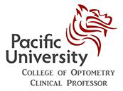 Pacific University College of Optometry logo